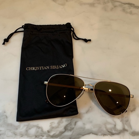 Christian Siriano Accessories - Christian Siriano Janice Aviator Sunglasses